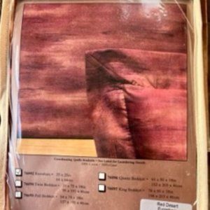 Donna Sharp Red Desert Shams Euro New